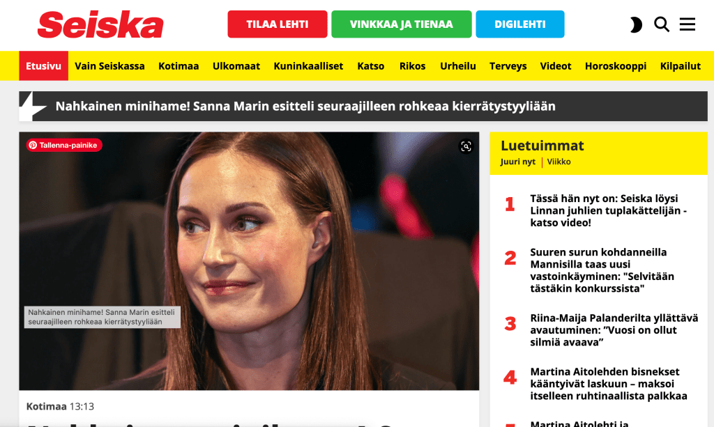 Valtion tukea myös kannattaville mediataloille – rahaa jopa Seiskalle